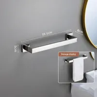 Badkamerkit | RVS | Helder Zilver - Duurzaam & Roestbestendig