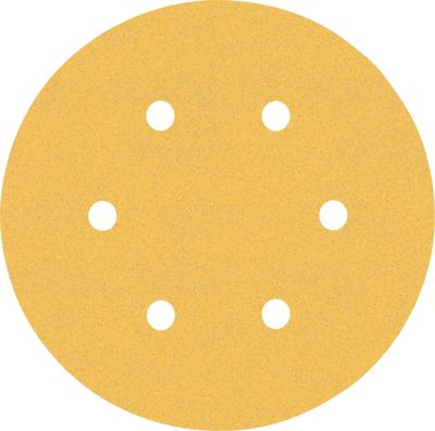 Bosch Accessoires Expert C470 schuurpapier voor excenterschuurmachines 150 mm, 6 gaten, K120 5-delig - 2608900817