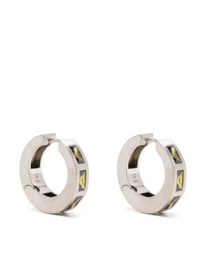 Tom Wood boucles d'oreilles serties de pierres - Argent Tom Wood boucles d'oreilles serties de pierres - Argent