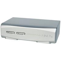 LINDY KVM-Umschalter KVM-switch DisplayPort Muis, Toetsenbord 3840 x 2160 Pixel - thumbnail