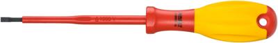 HAZET Elektricien-schroevendraaier · geïsoleerd 810VDE-35 · Sleufprofiel · SW 0,6 x 3,5 mm