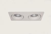 Artdelight Witte inbouwspotAlice dubbel - DL 922 WI