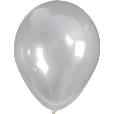 Creativ Company Ballonnen, rond, d 23 cm, transparant, 10 stuk/ 1 doos