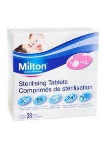 Ladycup Milton sterilisatie tab (28 st)