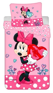 Minnie Mouse Dekbedovertrek Heart 140 x 200 cm