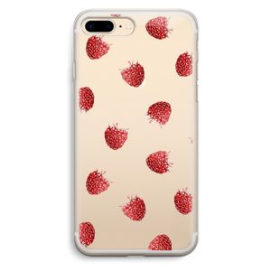 Framboosjes: iPhone 7 Plus Transparant Hoesje