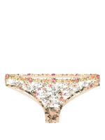 Gilda & Pearl culotte Fiori en dentelle - Marron