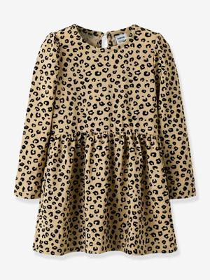 NMFREBEKKA jurk voor meisjes NAME IT bruin