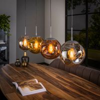 LifestyleFurn Hanglamp Yair - Oud Zilver - thumbnail