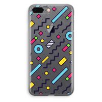 8-bit N°8: iPhone 8 Plus Transparant Hoesje