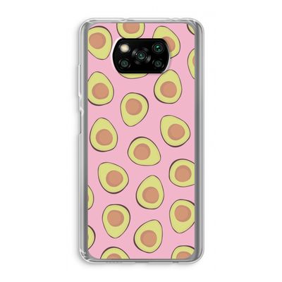 Dancing avocados: Xiaomi Poco X3 Pro Transparant Hoesje