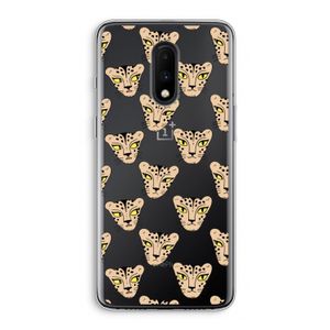 Tijger: OnePlus 7 Transparant Hoesje