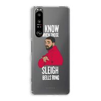 Sleigh Bells Ring: Sony Xperia 1 III Transparant Hoesje