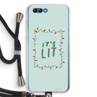 It's Lit: Honor 10 Transparant Hoesje met koord