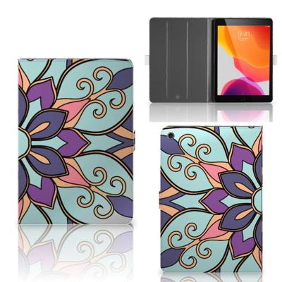 iPad 10.2 2019 | iPad 10.2 2020 | 10.2 2021 Tablet Cover Purple Flower iPad 10.2 2019 | iPad 10.2 2020 | 10.2 2021 Tablet Cover Purple Flower