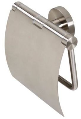 Geesa Nemox toiletrolhouder met klep RVS