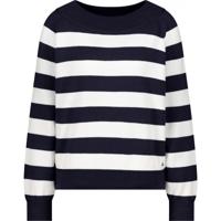 Monari - Blauw | unisex | Trui | Blauw | 40 | regular | Kamst mode