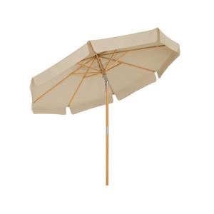 Opvouwbare parasol zonder standaard, Taupe / 3 M