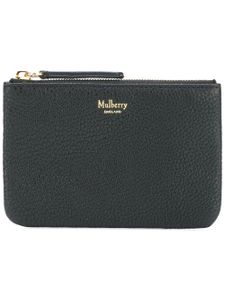 Mulberry zip coin pouch - Noir