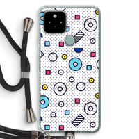 8-bit N°9: Pixel 5 Transparant Hoesje met koord