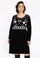 Yoek Jurk REGINA | Zwart | Maat 46/48