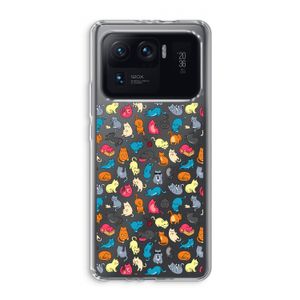 Kleurrijke katten: Xiaomi Mi 11 Ultra Transparant Hoesje