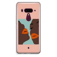 Orange lips: HTC U12+ Transparant Hoesje