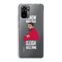 Sleigh Bells Ring: Xiaomi Redmi Note 10 Pro Transparant Hoesje