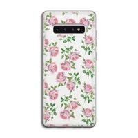 Kleine roosjes: Samsung Galaxy S10 4G Transparant Hoesje