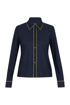 Priska blouse - dark blue - 13497