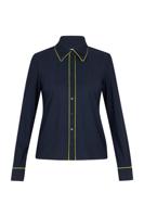 Priska blouse - dark blue - 13497