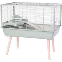 Verhoogde knaagdierkooi - ZOLUX - Néolife - Voor hamsters - 78 x 48 x 75 cm - Groen
