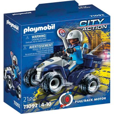 City Action - Politie - Speed Quad Constructiespeelgoed