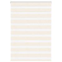 VidaXL Zebra rolgordijn 110x100 cm stofbreedte 105,9 cm marmerbeige