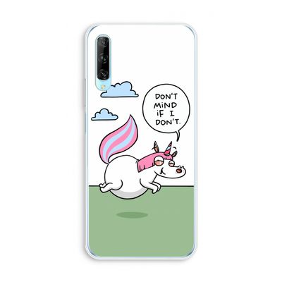 Unicorn: Huawei P Smart Pro Transparant Hoesje