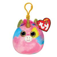 TY Squish a Boo Clips Knuffel Unicorn Fantasia 8 cm - thumbnail