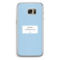 Reminder: Samsung Galaxy S7 Edge Transparant Hoesje