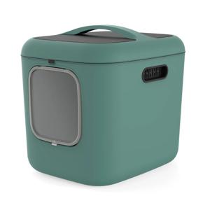 Rotho mypet biala xl kattenbak 61.4x49.2x57.6 cm groen
