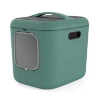 Rotho mypet biala xl kattenbak 61.4x49.2x57.6 cm groen