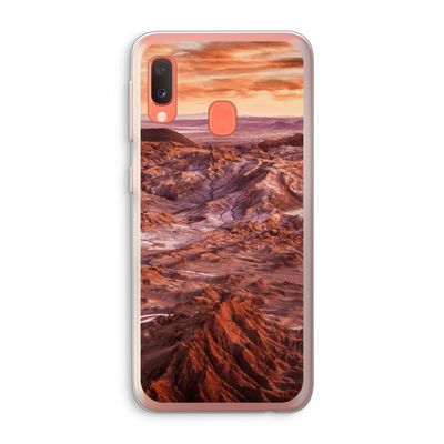 Mars: Samsung Galaxy A20e Transparant Hoesje