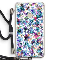 Hibiscus Flowers: Huawei Ascend P8 Lite (2017) Transparant Hoesje met koord