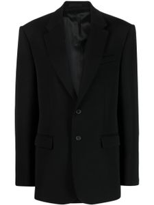 WARDROBE.NYC blazer ample à simple boutonnage - Noir