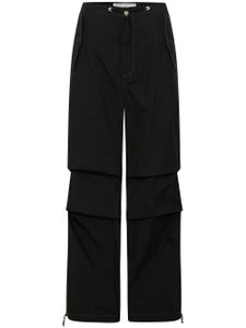 Dion Lee pantalon Toggle droit à lien de resserrage - Noir