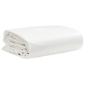 VidaXL Dekzeil 650 g/m² 1,5x10 m wit