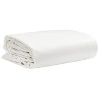 VidaXL Dekzeil 650 g/m² 1,5x10 m wit