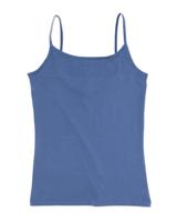 HEMA Dameshemd Katoen Spaghettibandjes Blauw (blauw)