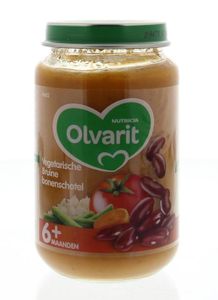 Olvarit Vegetarische bruinen bonenschotel 6M02 (200 gr)