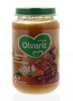 Vegetarische bruinen bonenschotel 6M02