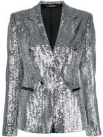 Tagliatore blazer Jalicya à ornements de sequins - Argent