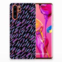 Huawei P30 Pro TPU bumper Feathers Color